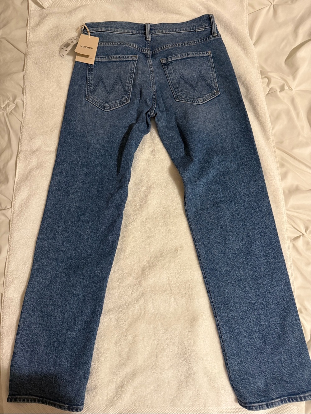 MOTHER mid rise hiker hover jeans in Tequila Sunset New with tags - Picture 5 of 6